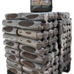 40 paquetes de briquetas de encina 7kg